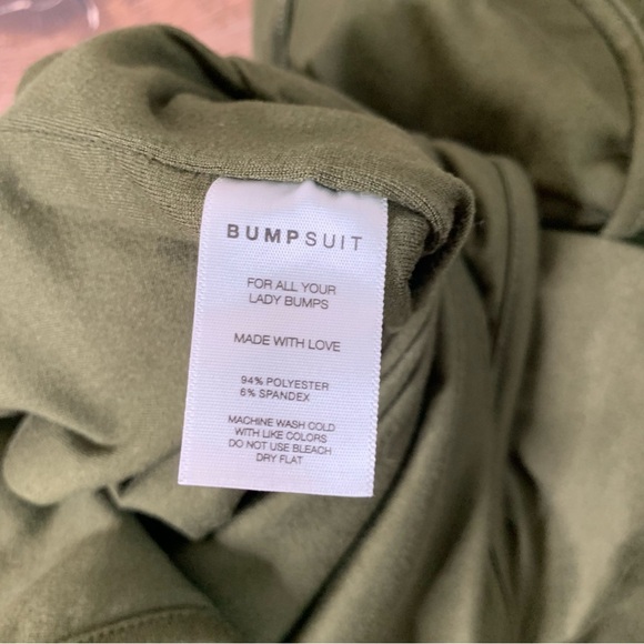 Bumpsuit Womens green the Kate maternity jumpsuit XL - Picture 8 of 9